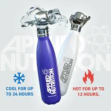 AN Stainless Steel Flask, White - 500 ml.