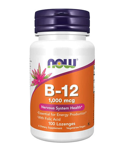 NOW Foods - Vitamin B-12, 1000mcg - 100 lozenges