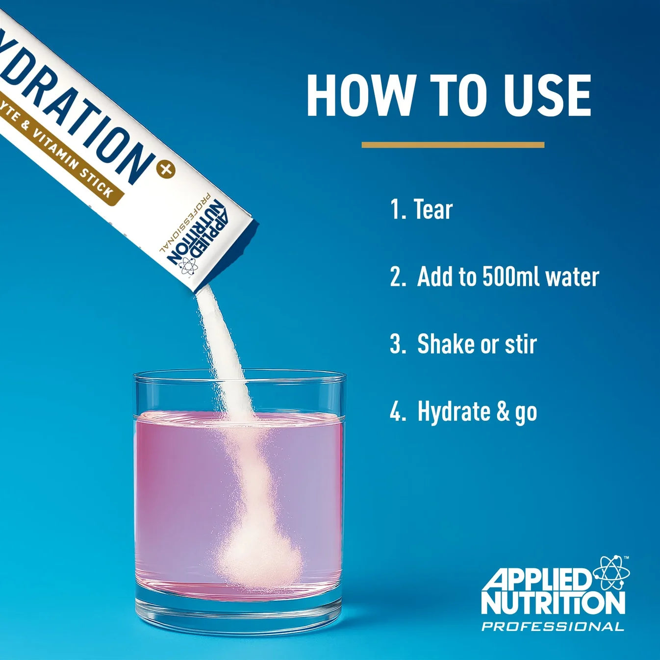 AN Hydration + Electrolyte & Vitamin Powder Stick Packs - 7 x 8g