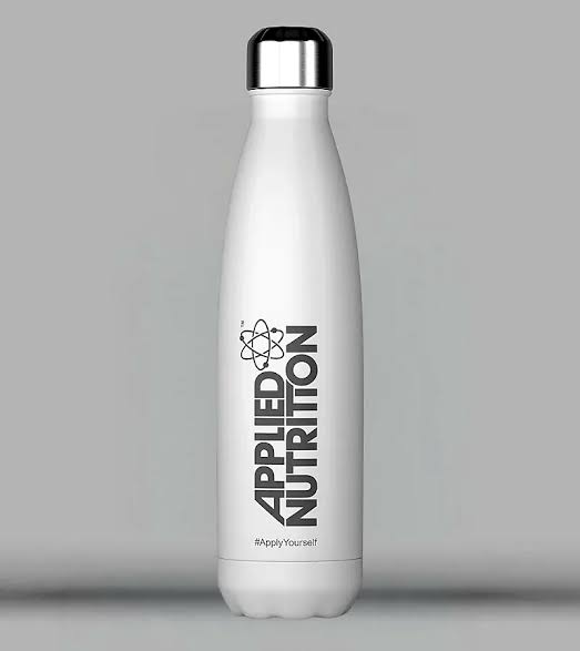 AN Stainless Steel Flask, White - 500 ml.