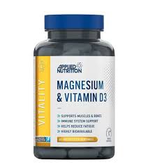 Applied Nutrition - Magnesium & Vitamin D3 - 60 vcaps